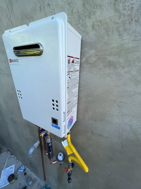 Tankless water heater installation for Fayetteville homes